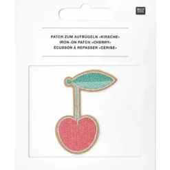 Ecusson thermocollant Cerise - Rico Design