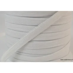 Elastique Maille 11mm Blanc
