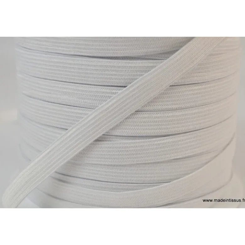 Elastique Maille 11mm Blanc