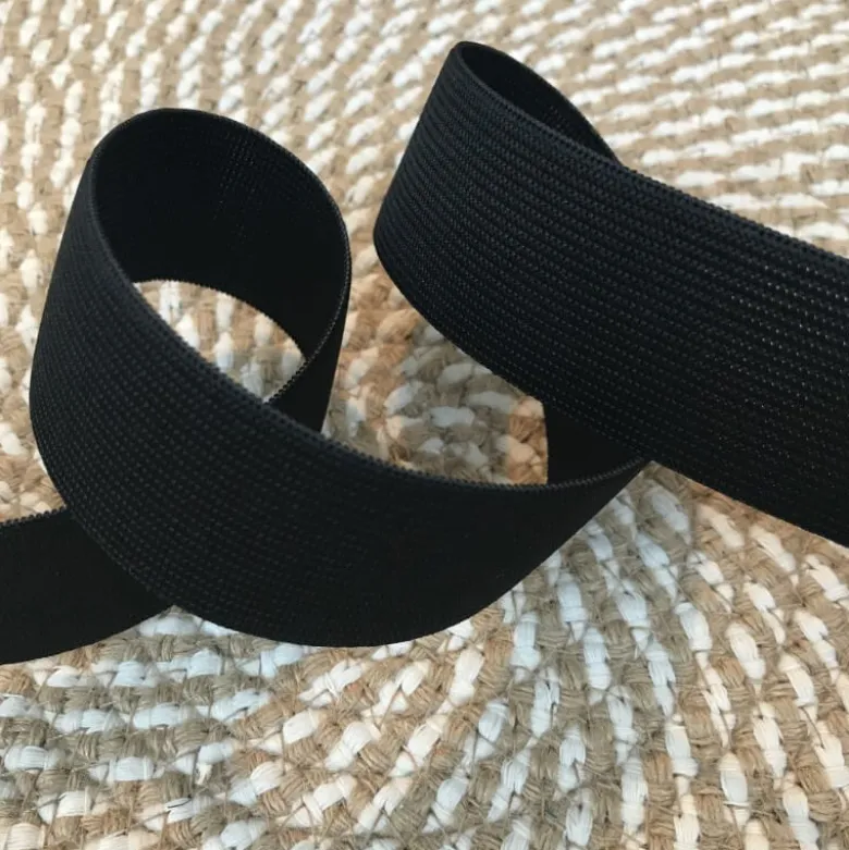 Elastique Maille 35mm Noir