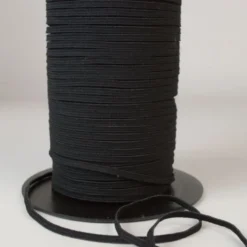 Elastique Maille 4mm Noir