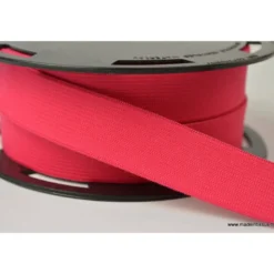 Elastique Souple 25mm coloris Fuschia