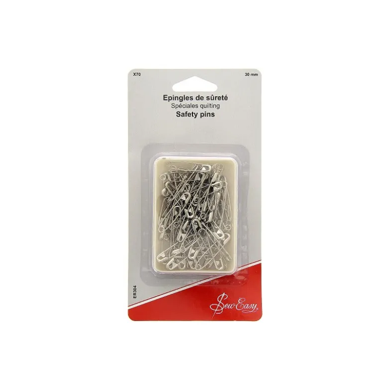 Epingles de sureté dim 30mm - 70 pièces