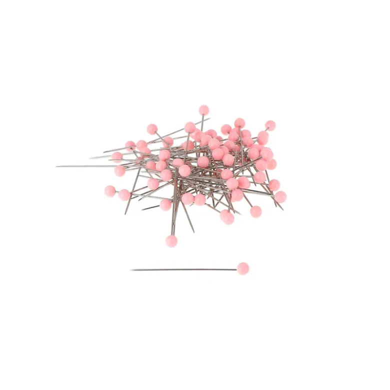 Epingles tête ronde rose clair - Bohin