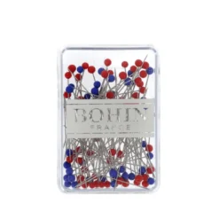 Epingles Ultra Fine - Tête en Verre de Murano Bohin x80