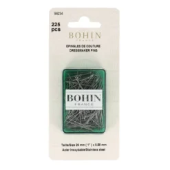Epingle à tête pour chemise - Tête acier - Bohin