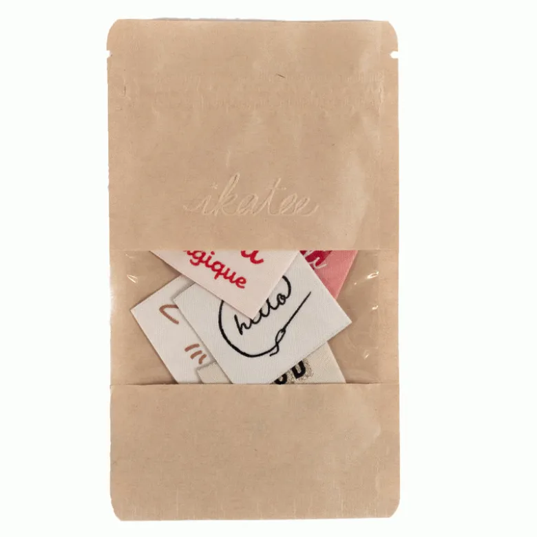 Etiquette tissée assorties Cozy - Ikatee