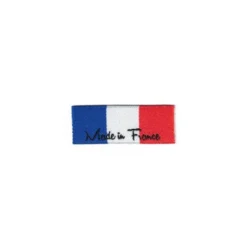 Etiquette tissée à coudre message "Made In France" 15 x 40mm