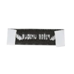 Etiquette tissée pré-pliée à coudre message "PIECE UNIQUE" 14x48mm