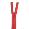 Fermeture éclair en nylon. col 853 Carmin Foncé
