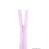 Fermeture éclair en nylon. col 876 Lilas