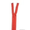 Fermeture éclair en nylon. col 850 Rouge sang
