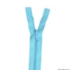 Fermeture éclair en nylon. col 520 Turquoise