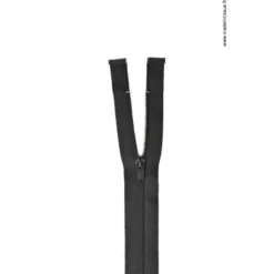 Fermeture éclair en nylon séparable col 460 Noir Z58