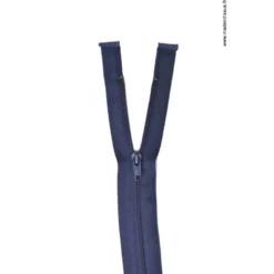 Fermeture éclair en nylon séparable col 570 Bleu marine Z58