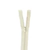 Fermeture éclair en nylon séparable col 417 Blanc cassé Z58