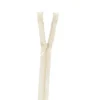 Fermeture éclair Fine et légère en nylon - séparable col 410 Blanc cassé Z45