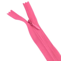 Fermeture éclair invisible en nylon Z41 col 822 Rose vif