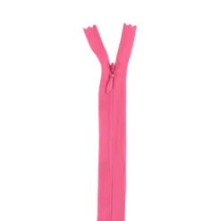 Fermeture éclair invisible en nylon Z41 col 822 Rose vif