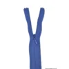 Fermeture éclair invisible en nylon Z41 col 550 Bleu Bugatti