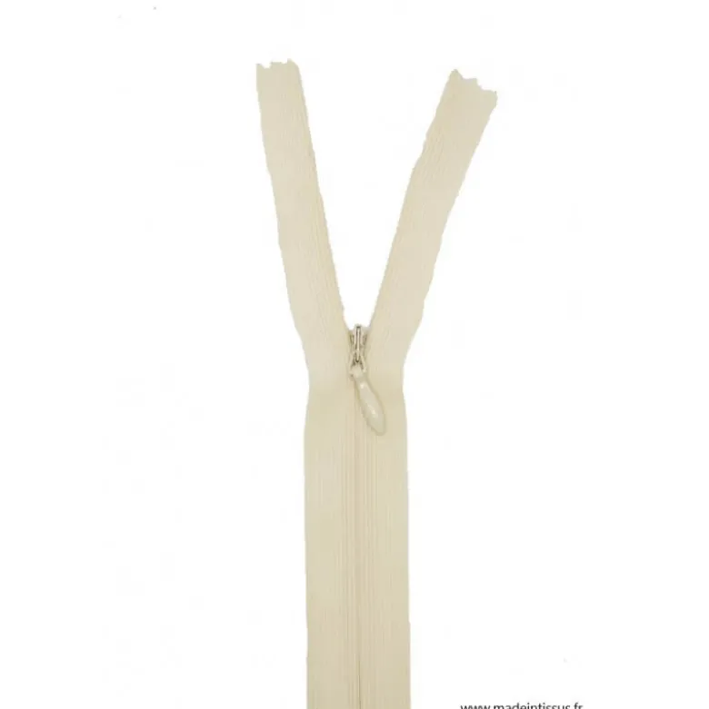 Fermeture éclair invisible en nylon Z41 col 417 Lin