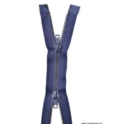 Fermeture éclair séparable double curseur Z68 col 570 Bleu marine