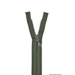 Fermeture éclair Séparable grosse maille 6mm Z54 col 768 Treillis