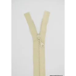 Fermeture éclair Séparable grosse maille 6mm Z54 col 417 Lin