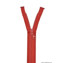 Fermeture éclair Séparable grosse maille 6mm Z54 col 850 Rouge sang