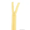 Fermeture éclair séparable Z52 col 610 Jaune paille
