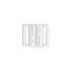Fermoir clip 25mm transparent pour maillot de bain