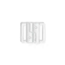 Fermoir clip 25mm transparent pour maillot de bain