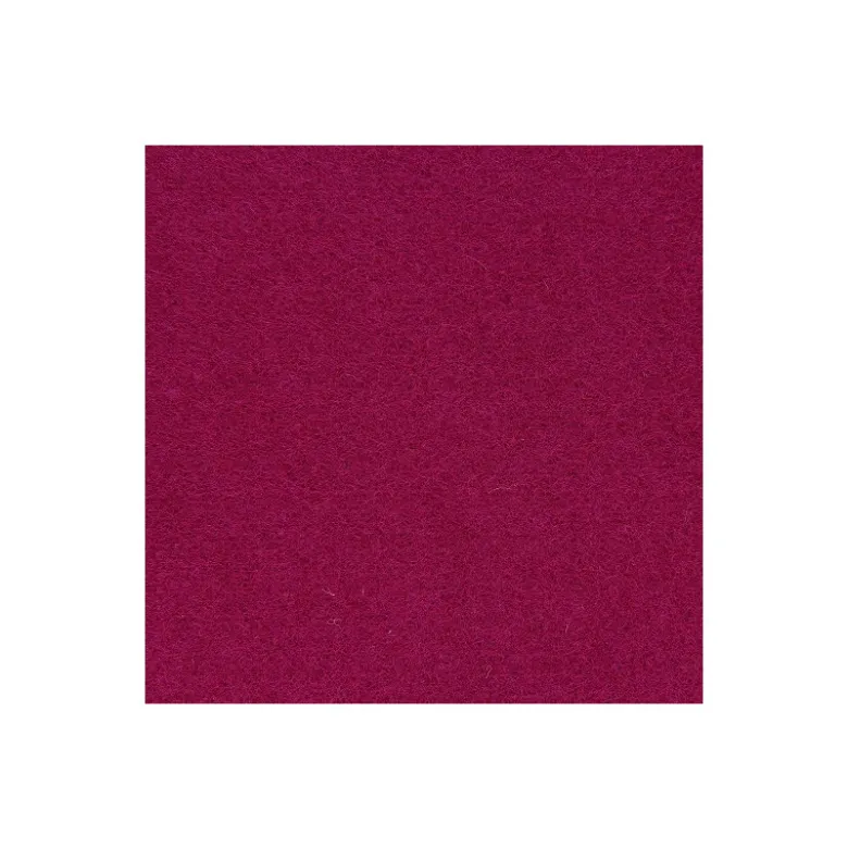 Feutrine framboise en coupon format A4