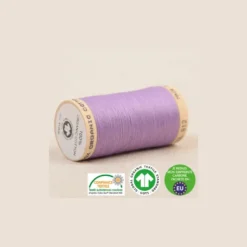 Fil à coudre Bio Gots 100% coton - 275 m - Lilas