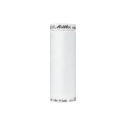 Fil à coudre élastique Seraflex Blanc - Mettler - 130m