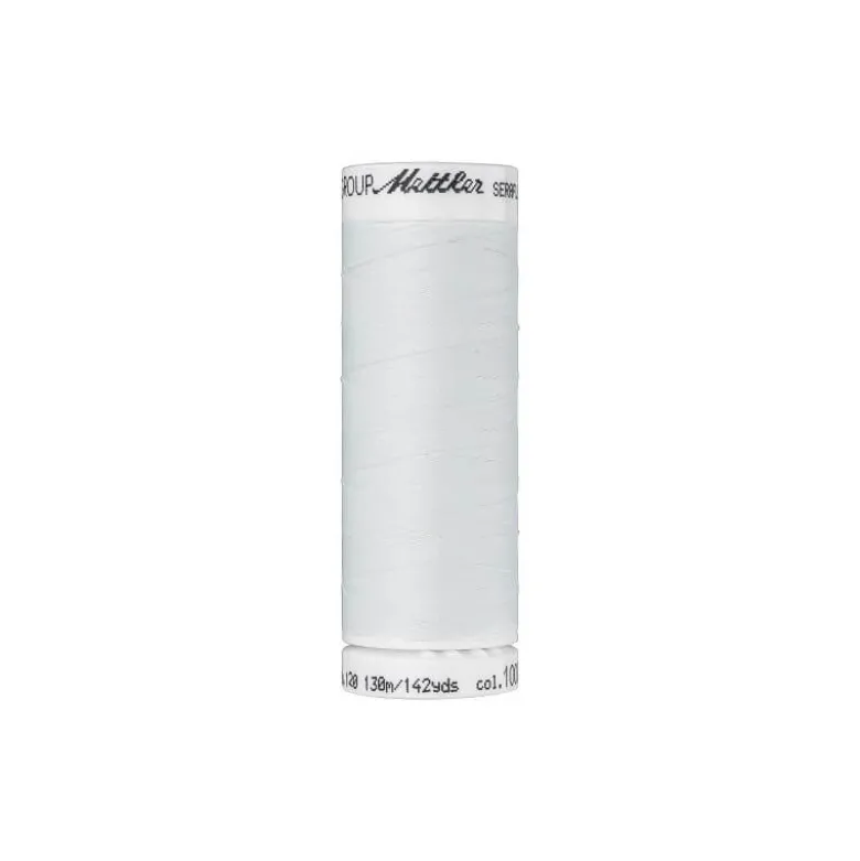 Fil à coudre élastique Seraflex Ecru - Mettler - 130m