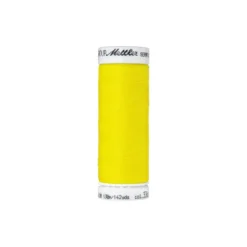 Fil à coudre élastique Seraflex jaune - Mettler - 130m
