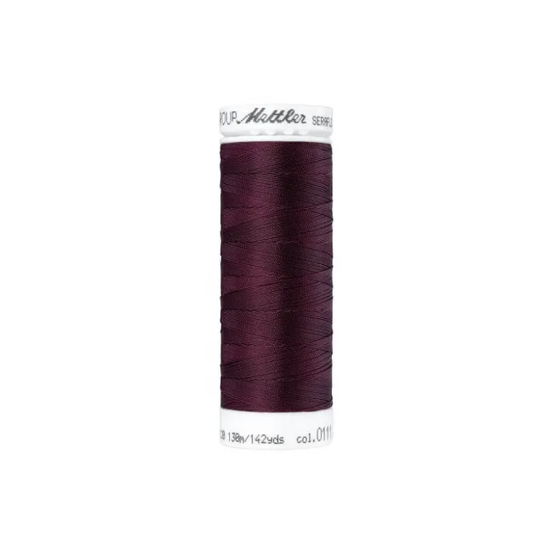 Fil à coudre élastique Seraflex Betterave - Mettler - 130m