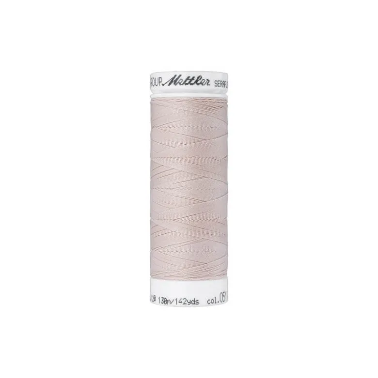 Fil à coudre élastique Seraflex Rose blush - Mettler - 130m