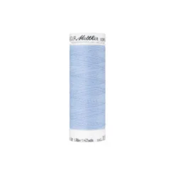 Fil à coudre élastique Seraflex bleu ciel - Mettler - 130m
