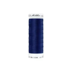 Fil à coudre élastique Seraflex bleu marine - Mettler - 130m