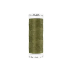 Fil à coudre élastique Seraflex kaki - Mettler - 130m