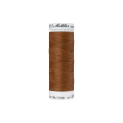 Fil à coudre élastique Seraflex marron - Mettler - 130m