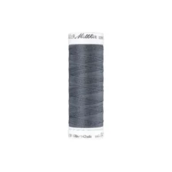 Fil à coudre élastique Seraflex gris clair - Mettler - 130m