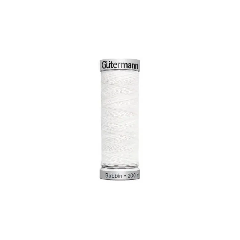 Fil de canette Blanc Gutermann 200 m - N°1005