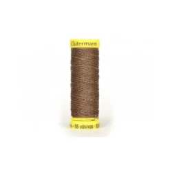 Fil de LIN Gutermann 50 m - N°1314 Marron