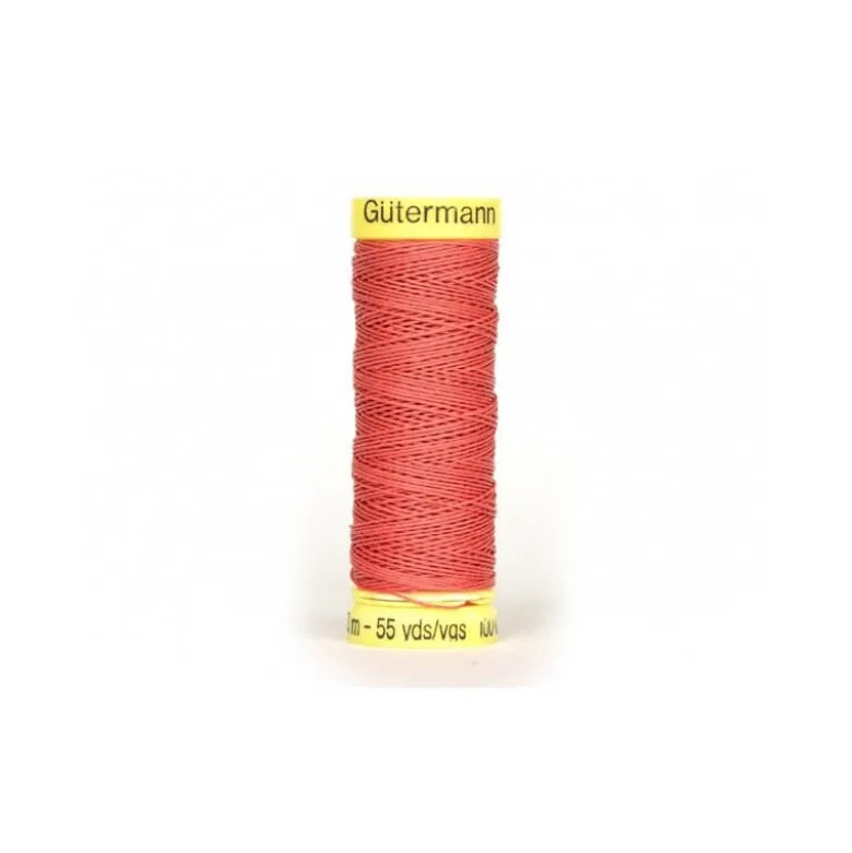 Fil de LIN Gutermann 50 m - N°4012 Rouge