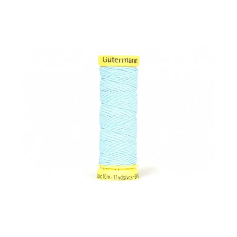 Fil Elastique Gutermann 10 m - N°6037 Bleu