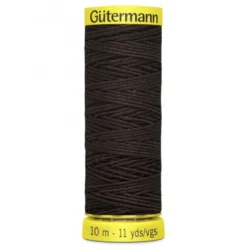 Fil Elastique Gutermann 10 m - N°4002 Chocolat