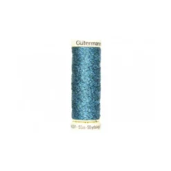 Fil METAL Gutermann 50 m - N°483 Bleu Foncé